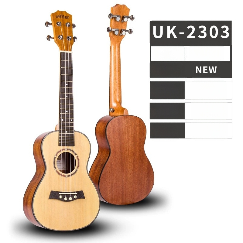 Ukulele Stiller 2301, origine Guizhou, China; ambalare: ambalat în cutii; destinate instrumentelor muzicale