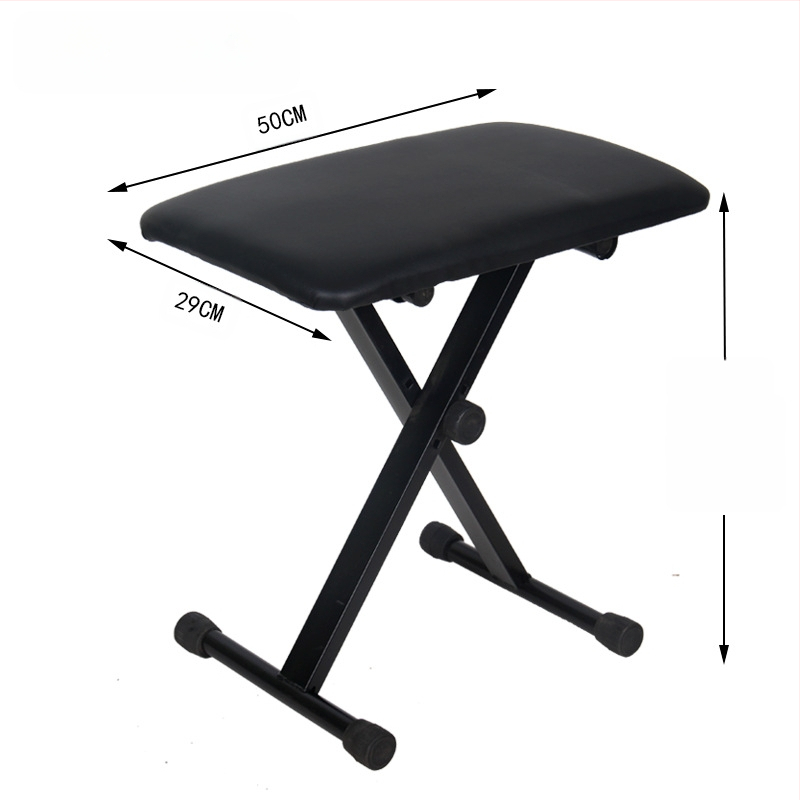 Stolica za glazbene instrumente — sklopiva, za digitalne klavijature; Model: Pogledajte opis proizvoda; Marka: Drugo