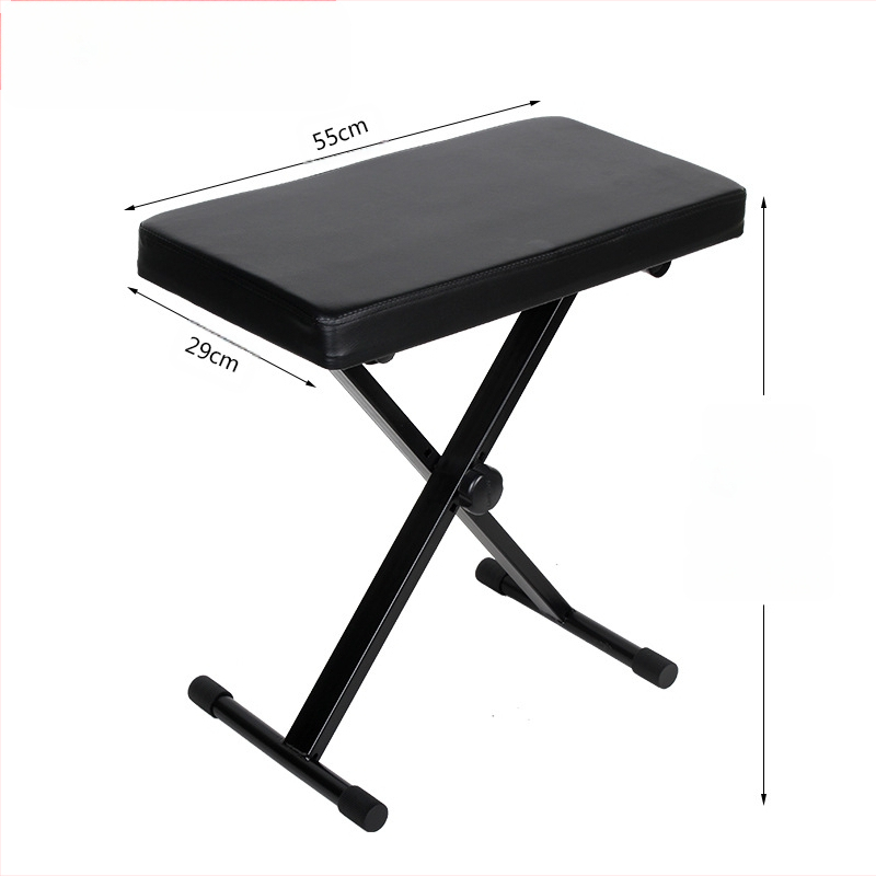 Stolica za glazbene instrumente — sklopiva, za digitalne klavijature; Model: Pogledajte opis proizvoda; Marka: Drugo