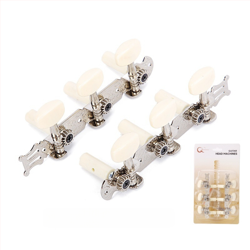 Navíjač strún pre klasickú gitaru - ABS chrómovaný kov, model K-01, blister balenie, značka KABAT