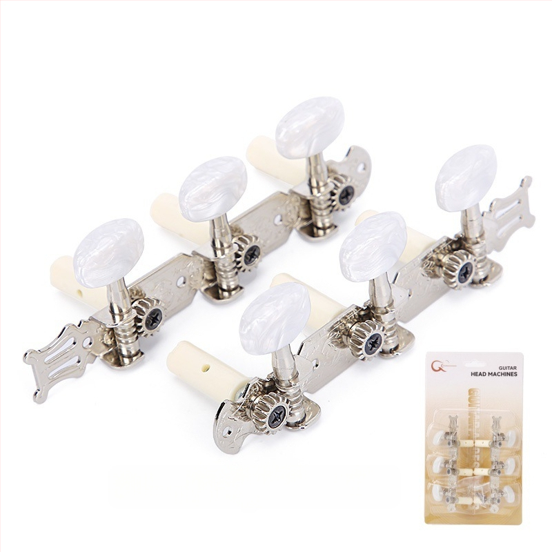 Navíjač strún pre klasickú gitaru - ABS chrómovaný kov, model K-01, blister balenie, značka KABAT