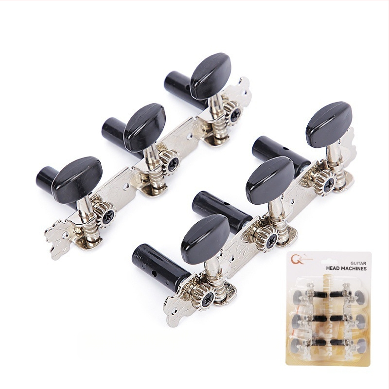 Navíjač strún pre klasickú gitaru - ABS chrómovaný kov, model K-01, blister balenie, značka KABAT