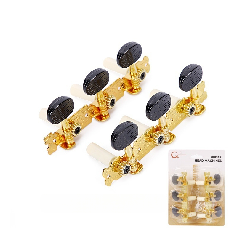 Navíjač strún pre klasickú gitaru - ABS chrómovaný kov, model K-01, blister balenie, značka KABAT