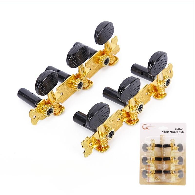 Navíjač strún pre klasickú gitaru - ABS chrómovaný kov, model K-01, blister balenie, značka KABAT