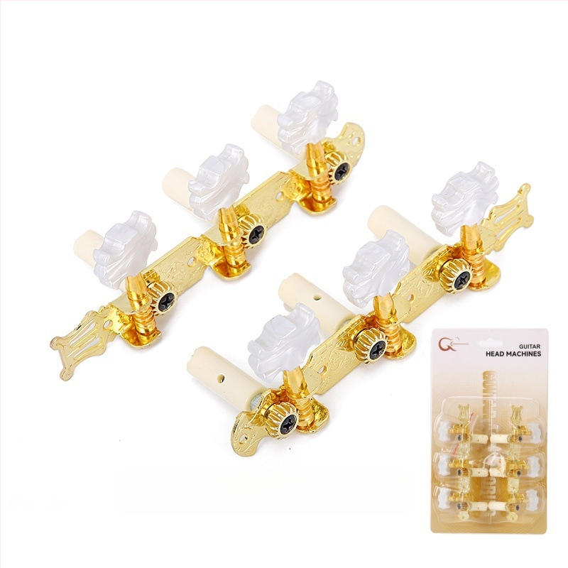 Navíjač strún pre klasickú gitaru - ABS chrómovaný kov, model K-01, blister balenie, značka KABAT