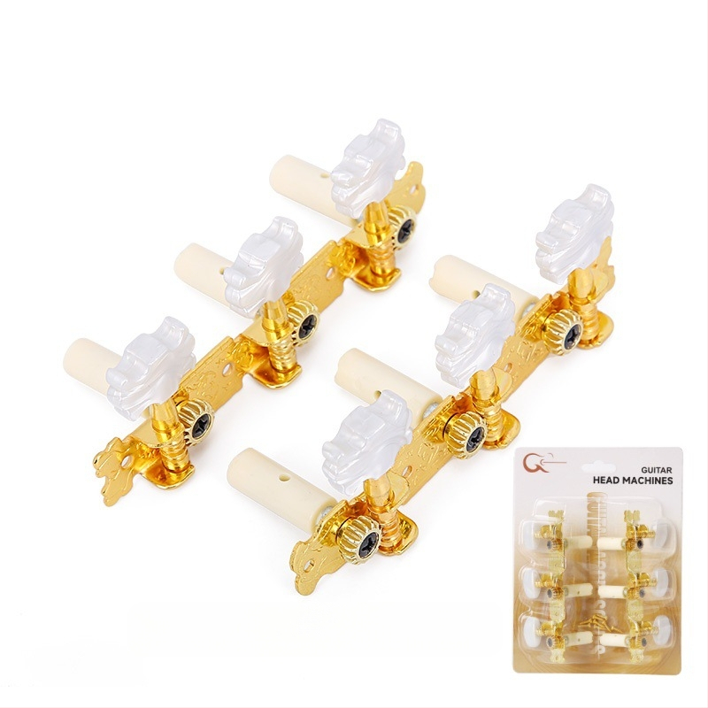 Navíjač strún pre klasickú gitaru - ABS chrómovaný kov, model K-01, blister balenie, značka KABAT