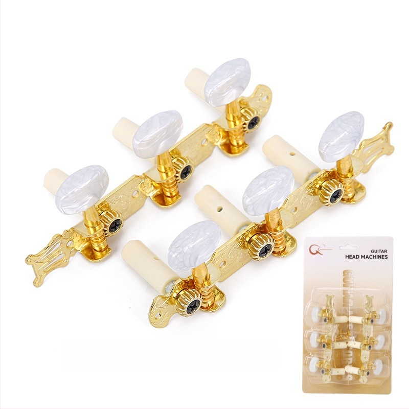 Navíjač strún pre klasickú gitaru - ABS chrómovaný kov, model K-01, blister balenie, značka KABAT