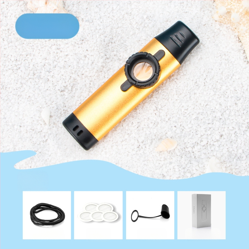 DBAO kazoo DK-11/DK-12/DK-83, corp ABS (DK-12), corp metalic (DK-11/83), muștiuc din rășină alimentară