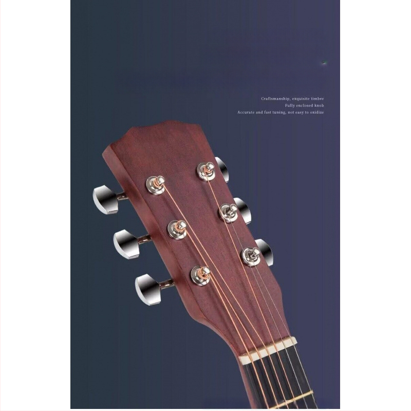 Incinerate chitară acustică, model folk convențional, corp din basswood, fretboard ABS, ambalaj carton cu cinci straturi