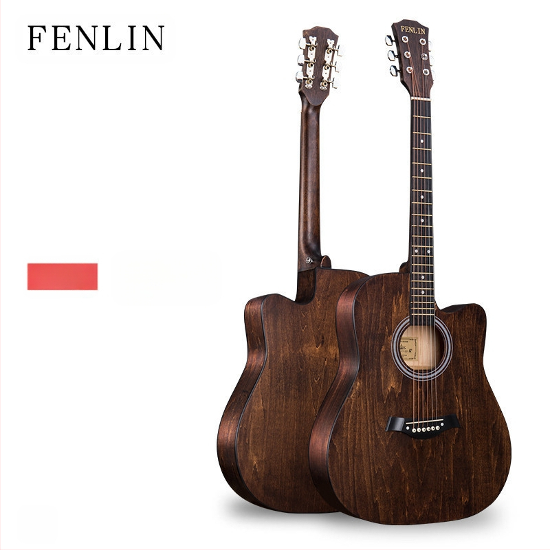 Incinerate chitară acustică, model folk convențional, corp din basswood, fretboard ABS, ambalaj carton cu cinci straturi