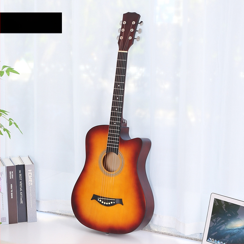 Chitară acustică, model 38C, 38 inch, corp și spate din Basswood