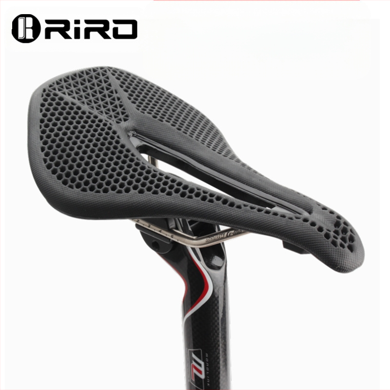 Καθίσμα ποδηλάτου RIRO, μοντέλο RIRO; υλικό: EPU νάιλον ίνες με ατσάλινο τόξο; κατάλληλο για ορεινά ποδήλατα.