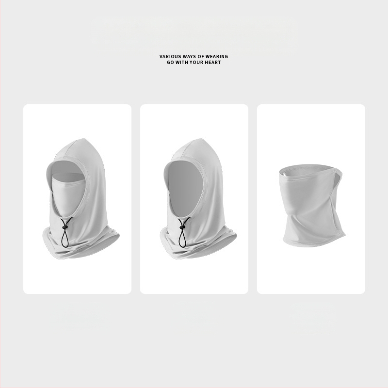 Unisex νάιλον μάσκα κουκούλα προστασίας από τον ήλιο για άνοιξη-καλοκαίρι