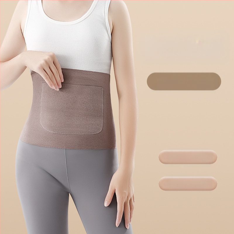 Šildanti juosta juosmeni, Derong medžiaga, dviejų kišenių dizainas, suaugusiems, juosmens apsauga