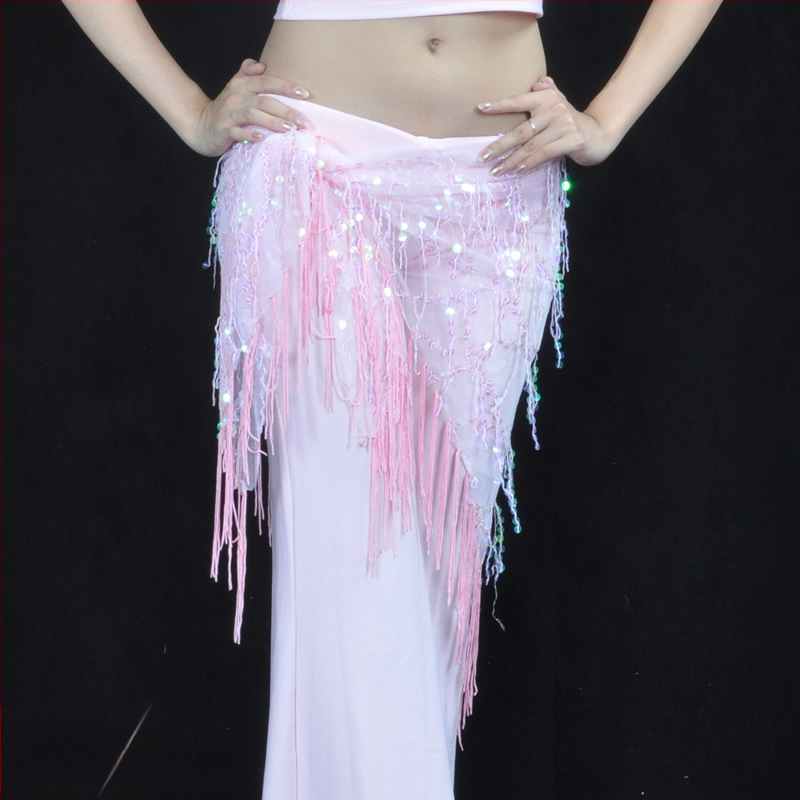 Облекло за Belly dance с ресни и пайети, мрежест нейлон 100%, подплата: нейлон 100%, унисекс за възрастни