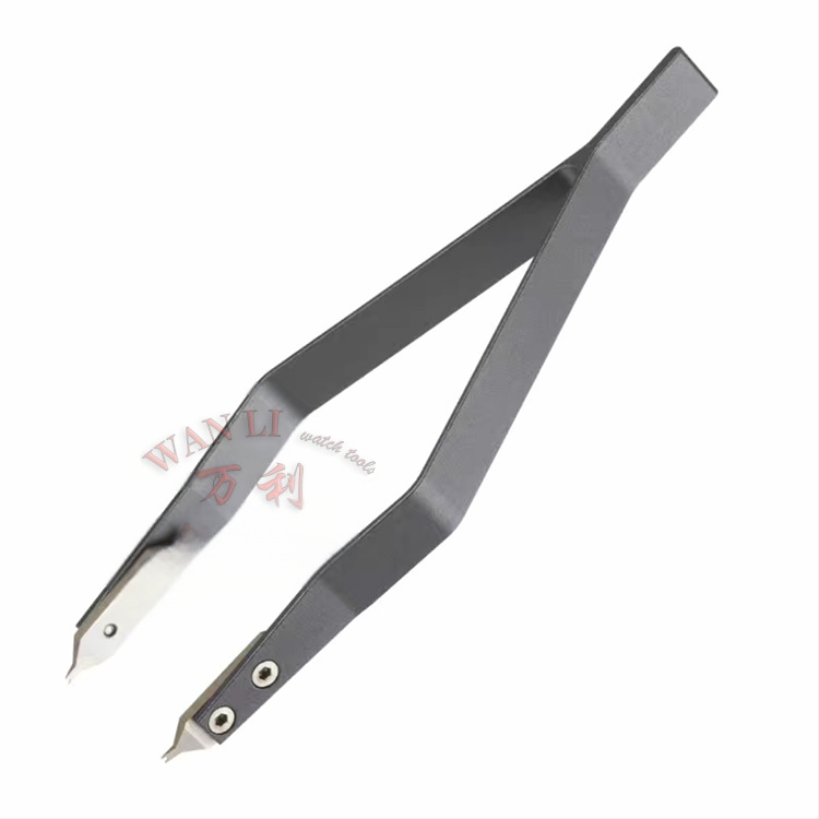 Εργαλείο επισκευής ρολογιών με λαβίδες V-τύπου για τα αυτιά, αποσυναρμολογητές σε σχήμα U και Y · wanlee, κράμα χάλυβα, 1 τεμάχιο, για επιτραπέζια επισκευή