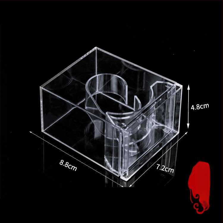 PS διαφανές πλαστικό κουτί προβολής ρολογιών με καπάκι, μοντέλο J-37, μάρκα Youchuang Yipin; Υλικό: PS; Τύπος συσκευασίας: Packing Box; Τύπος προμήθειας: Customizable
