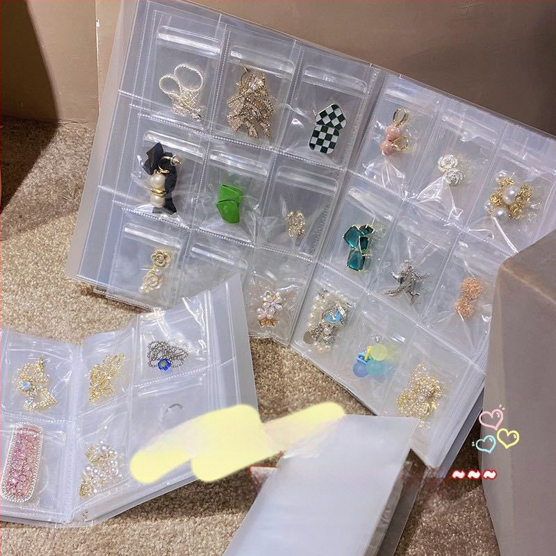 Βιβλίο αποθήκευσης κοσμημάτων, PP υλικό, 8+ στρώσεις, επιτραπέζιος οργανωτής, πολυλειτουργικό, προστασία από σκόνη και υγρασία, αντιοξείδωση