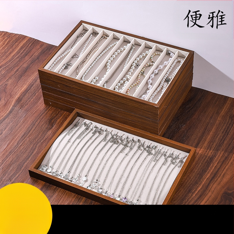 Δίσκος προβολής κολιέ – φλανελ παλέτα αποθήκευσης, Benya, ένα επίπεδο, καλλιτεχνικό στυλ