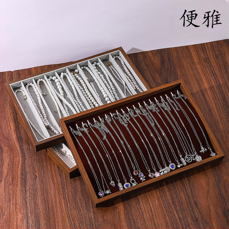 Δίσκος προβολής κολιέ – φλανελ παλέτα αποθήκευσης, Benya, ένα επίπεδο, καλλιτεχνικό στυλ