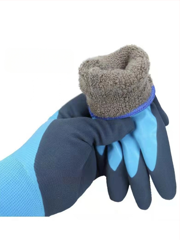 Ārējās ziemas cimdi ar kokvilnas pildījumu velobraukšanai un makšķerēšanai (Zīmols: Other; Materiāls: kokvilnas pildījums; Pielietojums: velosipēds, makšķerēšana)