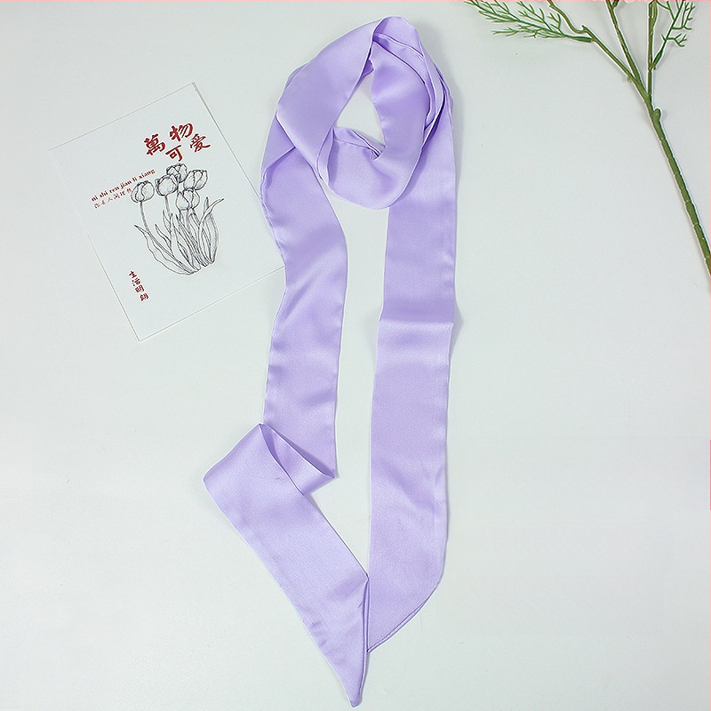 Αξεσουάρ κεφαλής Mo butterfly από σατέν ύφασμα που μοιάζει με μετάξι, λαστιχάκι μαλλιών με γεωμετρικό σχήμα, FD-32, απλό στυλ, Φθινοπωρο 2021