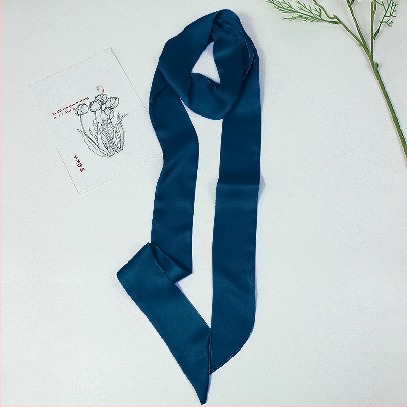 Αξεσουάρ κεφαλής Mo butterfly από σατέν ύφασμα που μοιάζει με μετάξι, λαστιχάκι μαλλιών με γεωμετρικό σχήμα, FD-32, απλό στυλ, Φθινοπωρο 2021