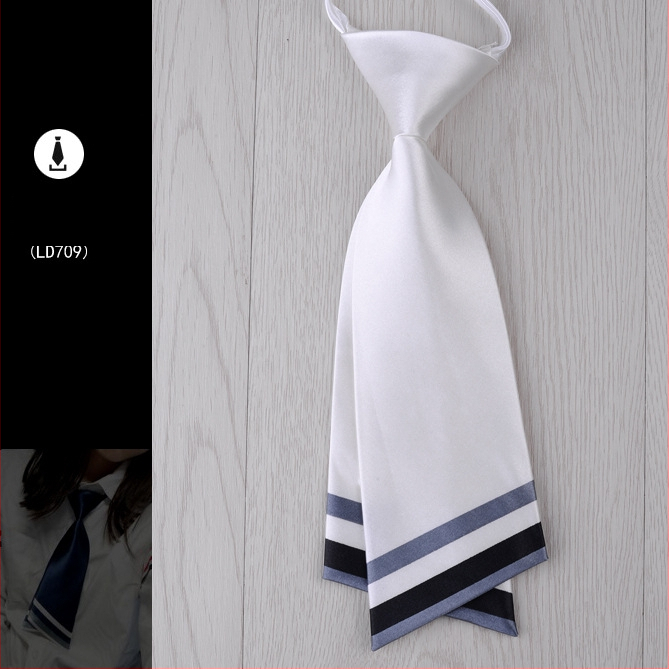 Γυναικεία φιόγκος-γραβάτα με ρίγες και διακοσμητικό λουλούδι, πολυεστέρα-σίτανο, επένδυση πολυεστέρα, διοικητικό στυλ