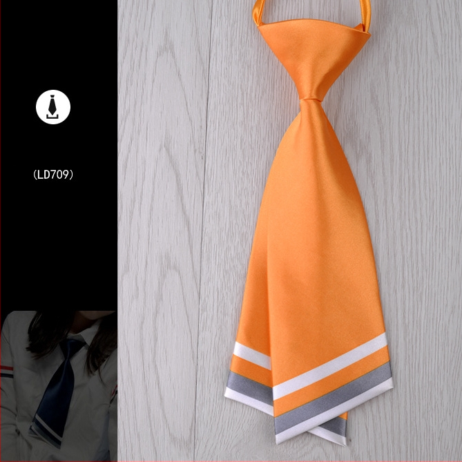 Γυναικεία φιόγκος-γραβάτα με ρίγες και διακοσμητικό λουλούδι, πολυεστέρα-σίτανο, επένδυση πολυεστέρα, διοικητικό στυλ