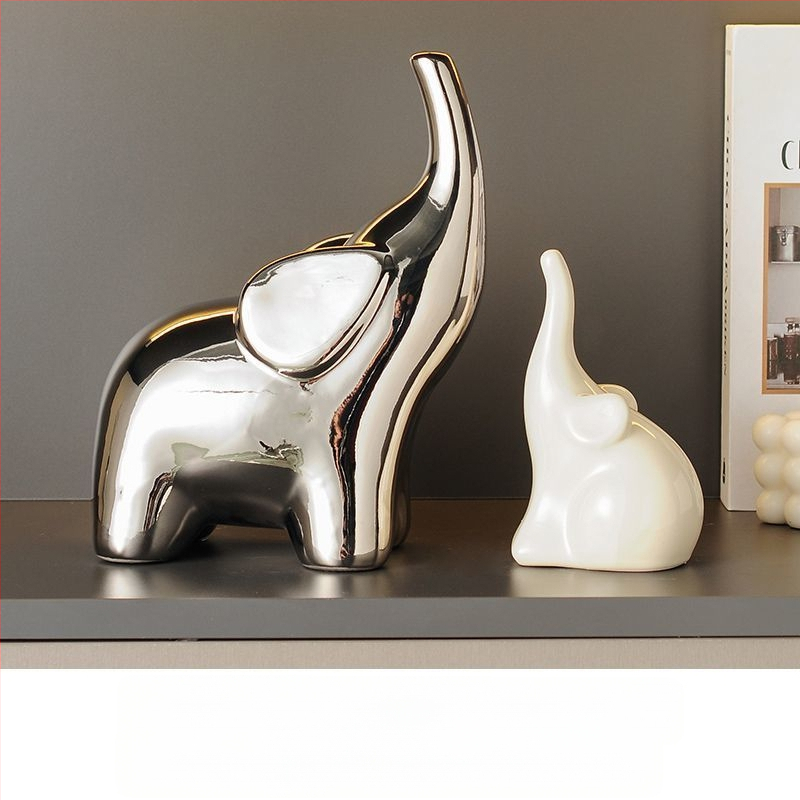 Κεραμικό διακοσμητικό καραβάκι, απλός και μοντέρνος σχεδιασμός, ηλεκτροπλατιωμένη επιφάνεια, δώρο γενεθλίων σε συμμαθητή