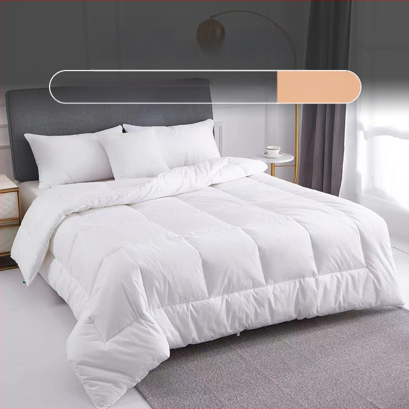 Szállodai paplanmag, 100% pamut, 3,5–4 kg, tavasz–ősz, twill szövés, varrás, első osztályú minőség