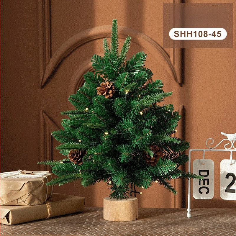 PE medžiagos Kalėdų eglutės dekoracija, prekės ženklas Hong Kong Heng, skirta staliniam naudojimui