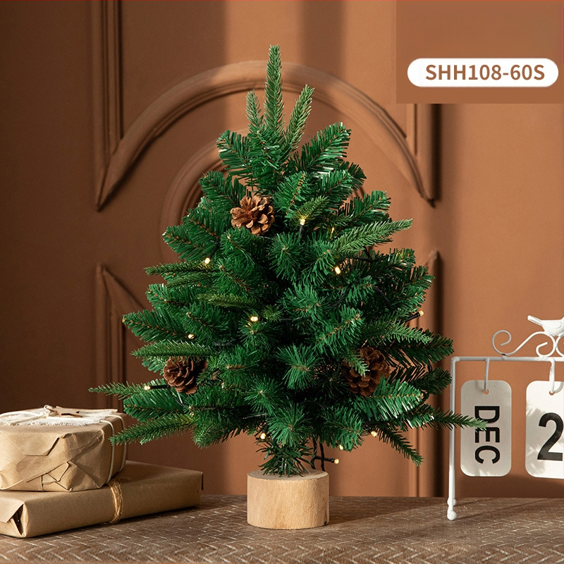 PE medžiagos Kalėdų eglutės dekoracija, prekės ženklas Hong Kong Heng, skirta staliniam naudojimui