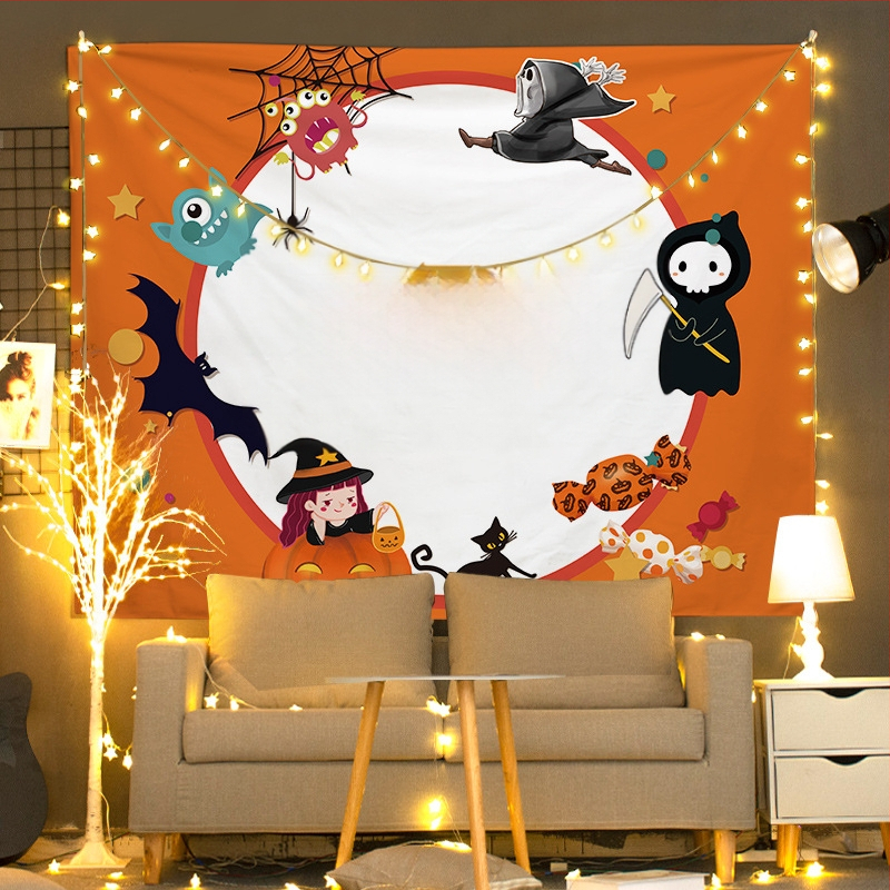 Plusz falidísz goblen, 100% poliészter, 30% gyapot, téglalap alakú, mintázat rajzfilm, digitális hőátvitel, nappali vagy hálószoba