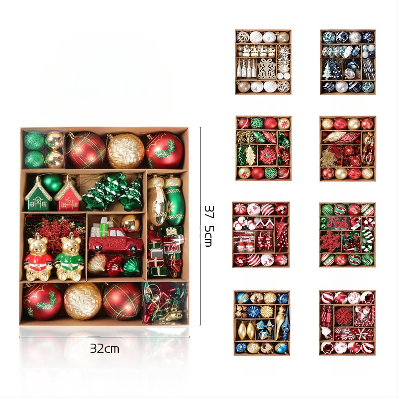 Коледни елхови украси – пластмаса, декорации за Коледа, стил: карикатурен, модерен и минималистичен, лек лукс