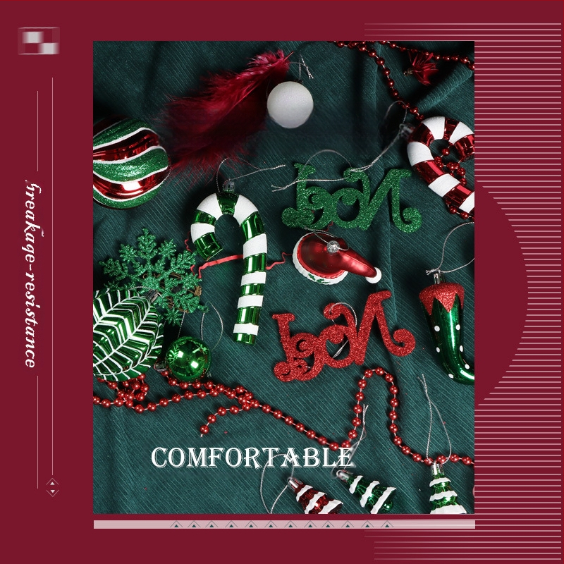 Коледни елхови украси – пластмаса, декорации за Коледа, стил: карикатурен, модерен и минималистичен, лек лукс