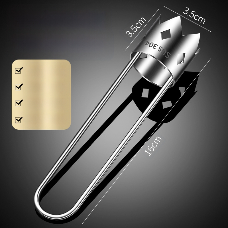 Vaisių ir daržovių šerdies išėmimo įrankis - 304 nerūdijantis plienas, logotipo spausdinimas, pritaikymas, privatios prekinės žymos galimybė