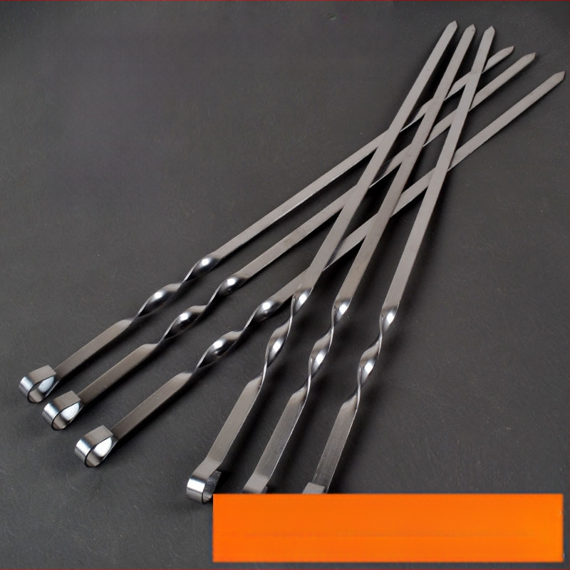 Beetle nerūdijančio plieno kepsninės iešmai, netaisyklingos formos, 50 vnt.