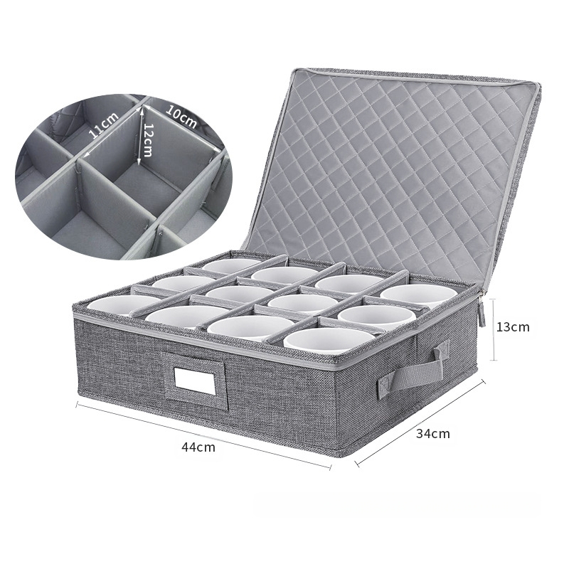 Virtuves uzglabāšanas konteineris no kokvilnas un lina, paredzēts traukiem un glāzēm, putekļu aizsardzības organizētājs (2024)