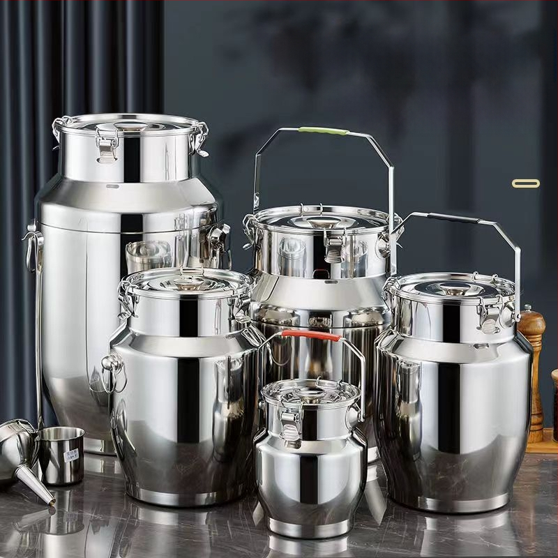 Roostevabast terasest suletud konteiner paksude seintega, Korea stiilis, maht 3,1–4 L