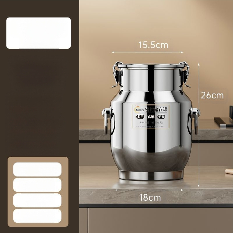 Roostevabast terasest suletud konteiner paksude seintega, Korea stiilis, maht 3,1–4 L