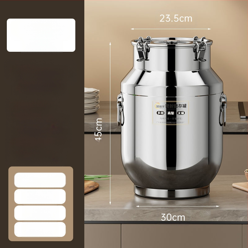 Roostevabast terasest suletud konteiner paksude seintega, Korea stiilis, maht 3,1–4 L