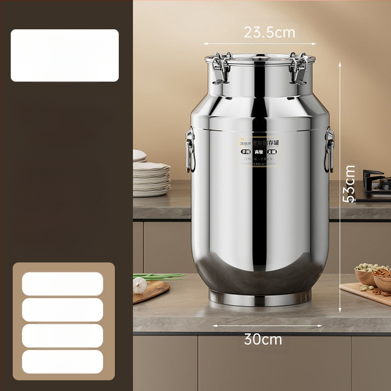 Roostevabast terasest suletud konteiner paksude seintega, Korea stiilis, maht 3,1–4 L