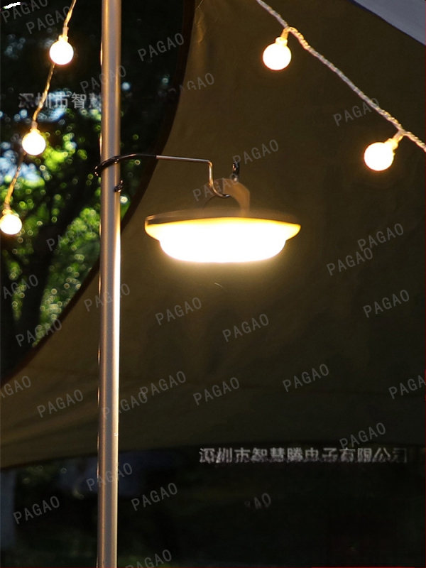 Pagao LED λαμπτήρας κατασκήνωσης με φόρτιση USB, 3.7V, 3W, μοντέλο PG-0472