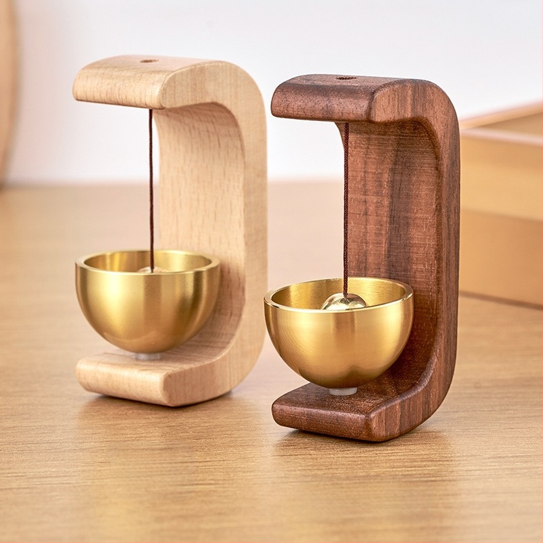 Μεταλλικό κρεμαστό κουδούνι πόρτας με αναρροφητική βάση, κινεζικού στυλ