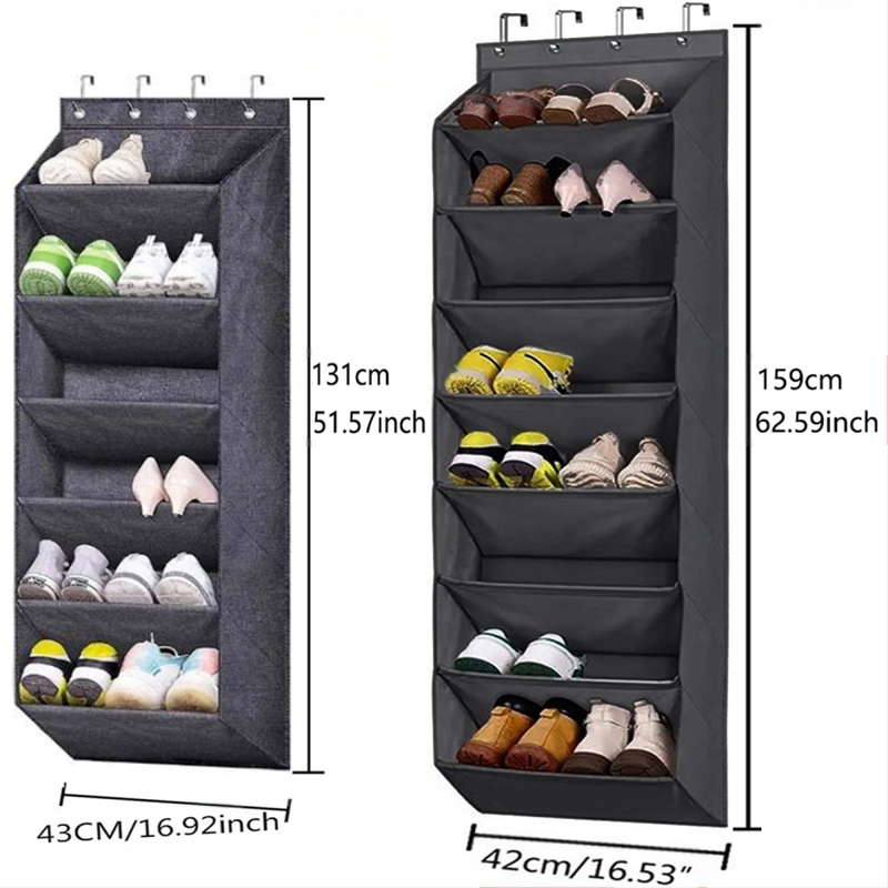 FC-4158 Θήκη κρεμάστρα αποθήκευσης από μη υφαντό ύφασμα — τρισδιάστατος σχεδιασμός, πολλαπλών χρήσεων οργανωτής υπνοδωματίου