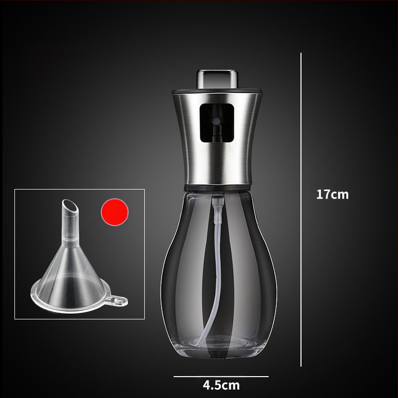 Μπουκάλι ψεκασμού λαδιού, γυάλινο πιεζόμενο μπουκάλι για βρώσιμα έλαια, σπρέι με αυτόματο άνοιγμα-κλείσιμο