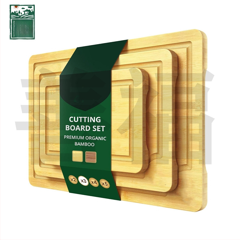 Ξύλινη σανίδα κοπής με βάση – ξύλινη επιφάνεια, μάρκα Good fortune, αντιολισθητική, αντιβακτηριακή, ανθεκτική στη μούχλα, μοντέρνο μινιμαλιστικό στυλ