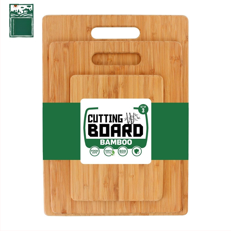 Ξύλινη σανίδα κοπής με βάση – ξύλινη επιφάνεια, μάρκα Good fortune, αντιολισθητική, αντιβακτηριακή, ανθεκτική στη μούχλα, μοντέρνο μινιμαλιστικό στυλ