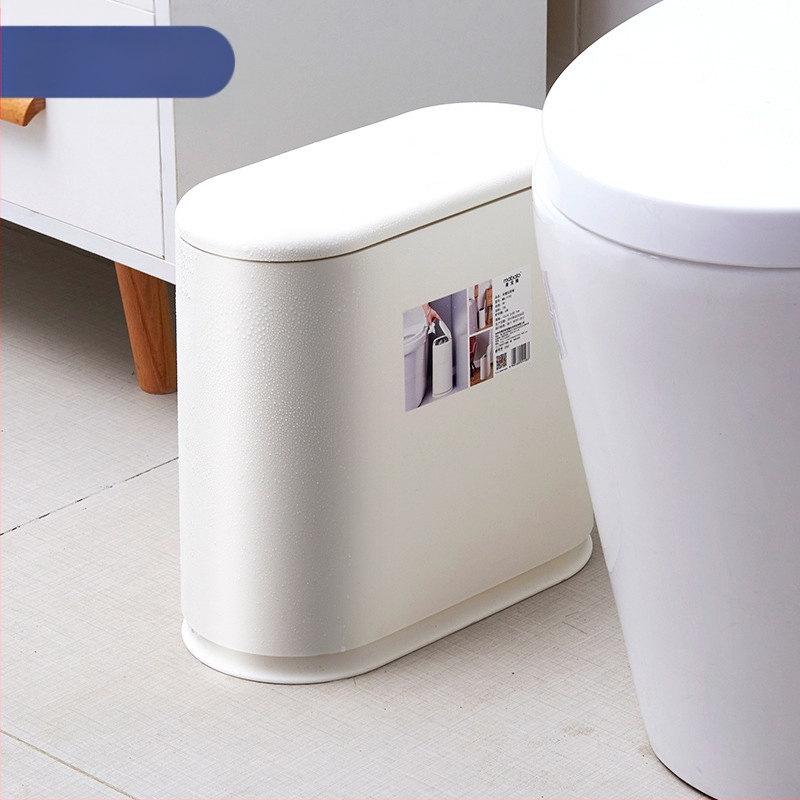 Κάδος διαλογής απορριμμάτων με καπάκι, ποδοκίνητος, πλαστικός, οικιακή χρήση, διαχωρισμός ξηρών/υγρών